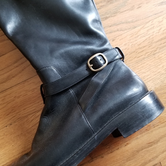 M. Gemi Leather Tall Boots - Picture 13 of 16